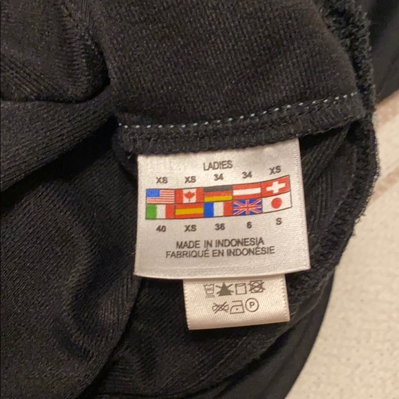 Spyder black collared zip up - Picture 8 of 9